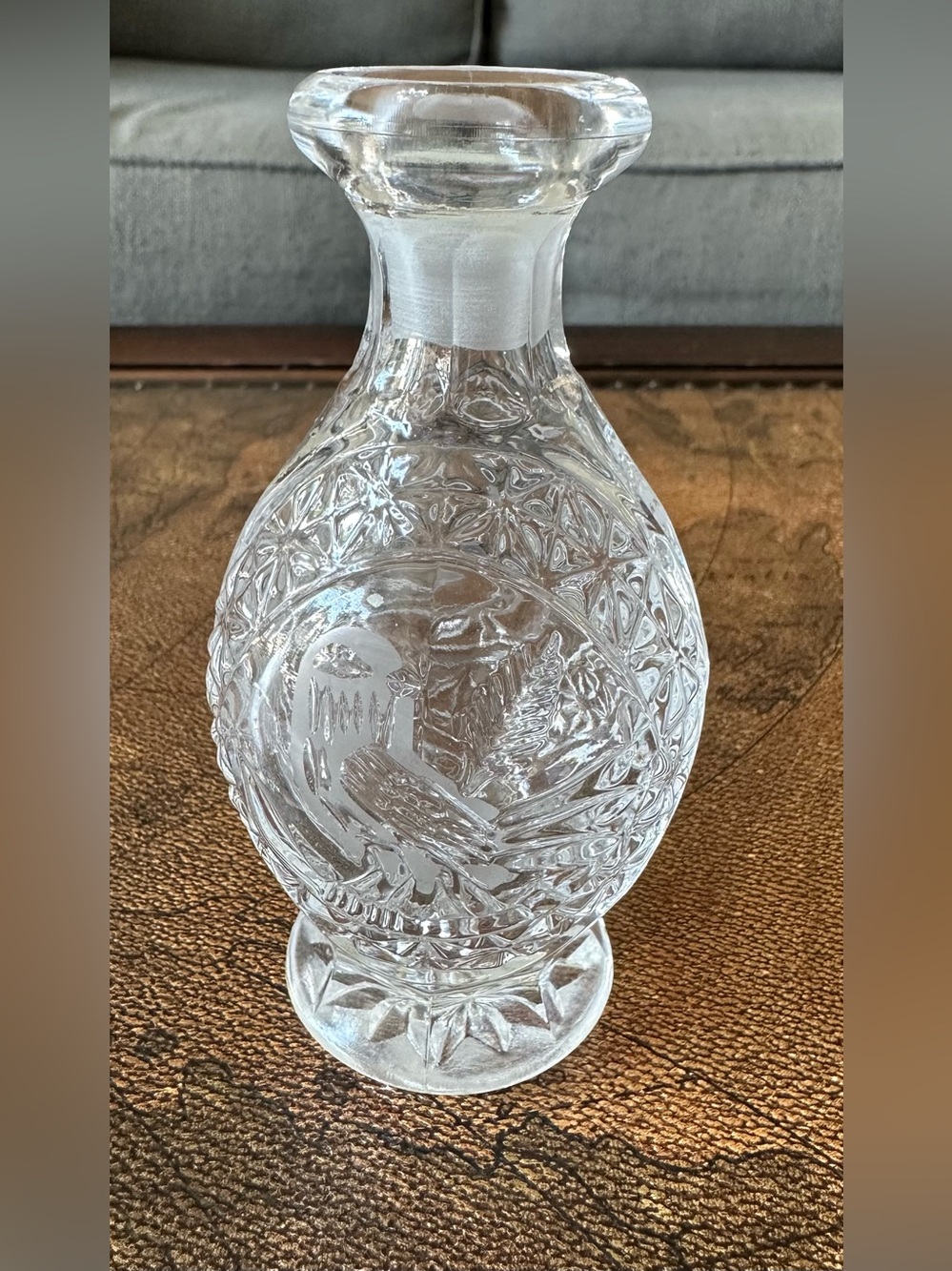 Vintage Hofbauer Byrdes Perfume Bottle